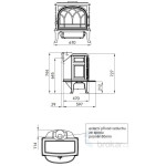 Jotul F 400 ECO SE BBE modročerný smalt